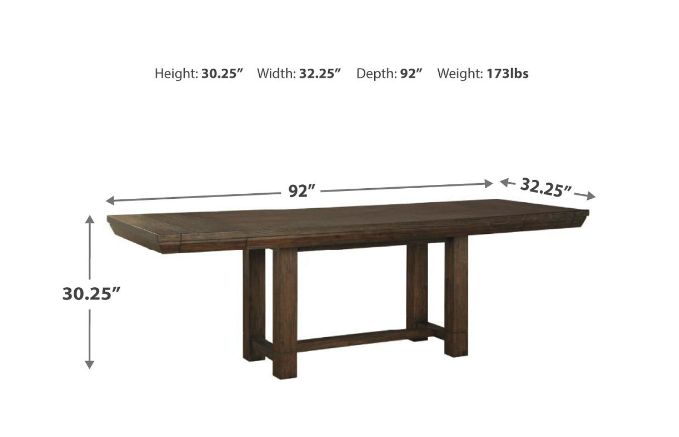 Dellbeck Dining Table and 6 Chairs Set