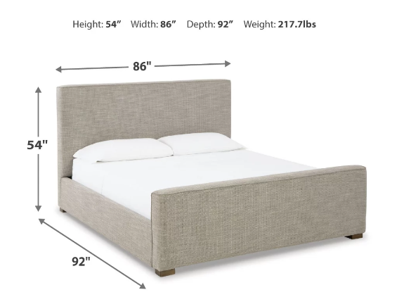 Dakmore Upholstered Bed