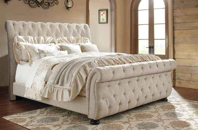 Willenburg Upholstered Sleigh Bed
