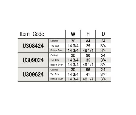 Gray Shaker 30″ W Utility Pantry Cabinet