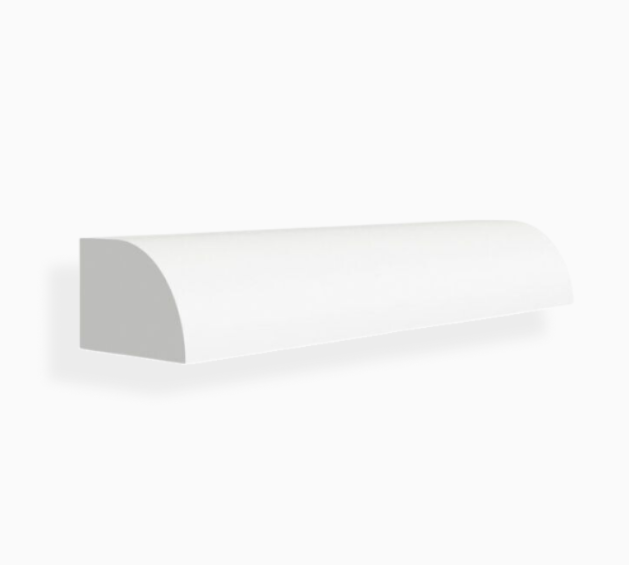 White Shaker Shoe Moulding