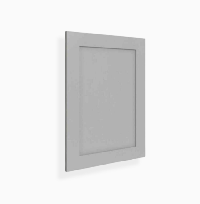 Panel decorativo para puerta gris Shaker