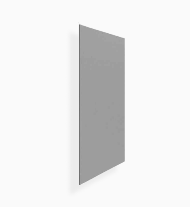 Panel de madera contrachapada con acabado Shaker gris