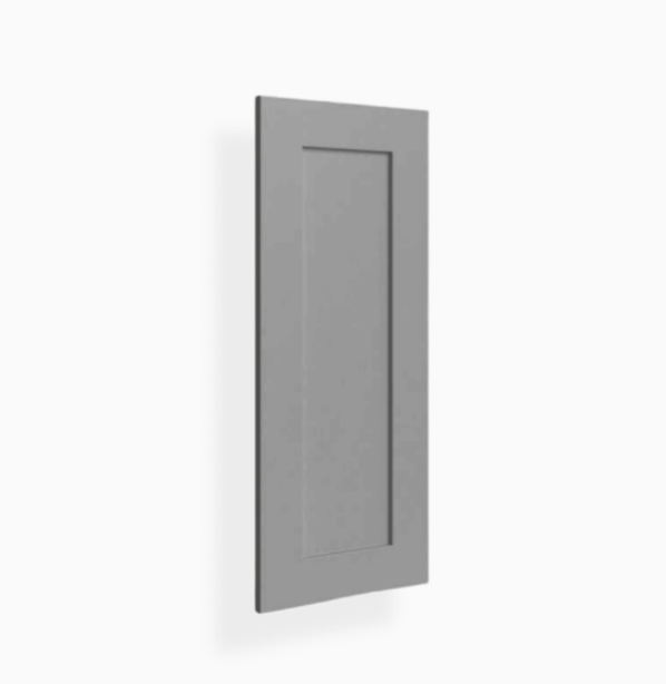 Panel decorativo para puerta de pared estilo Shaker gris