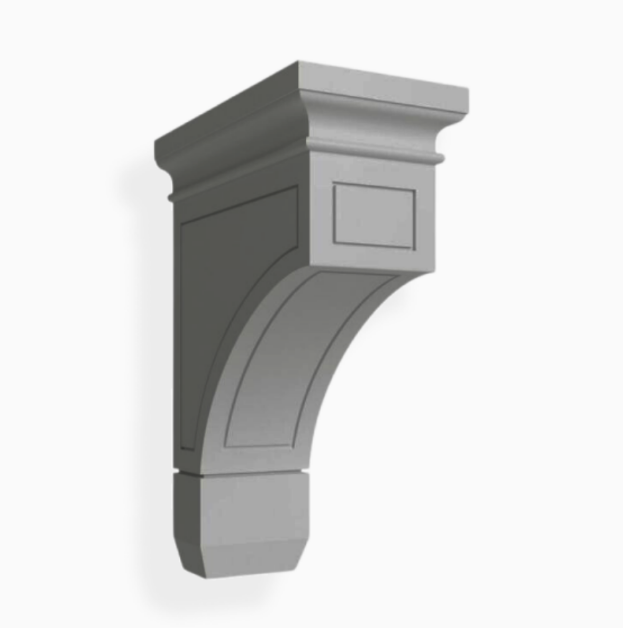Ménsula Shaker gris
