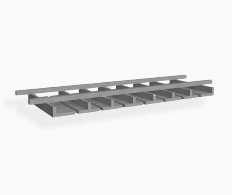 Portavasos tipo coctelera gris