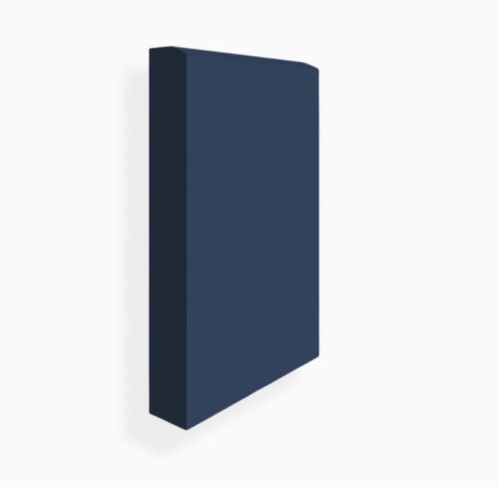 Navy Blue Shaker Shelf Board