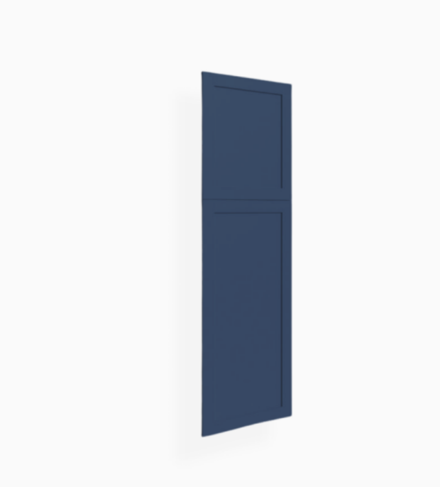 Navy Blue Shaker Tall Decorative Door Panel