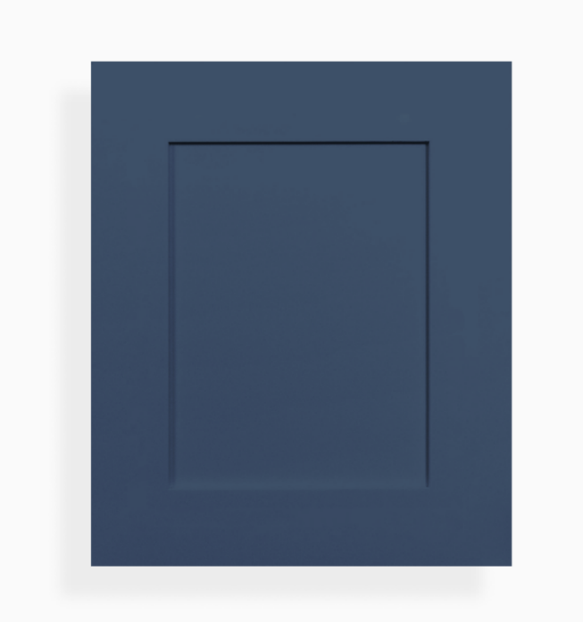 Navy Blue Shaker Sample Door