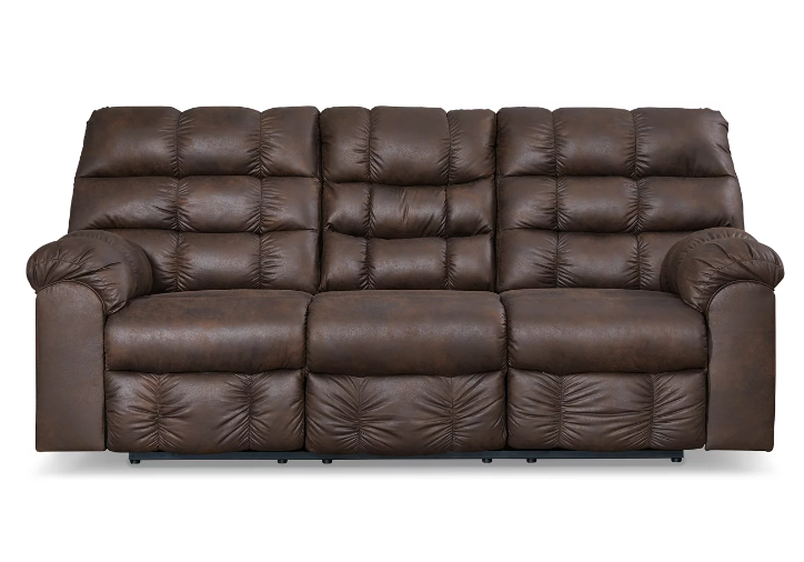 Derwin Manual Reclining Sofa with Drop Down Table