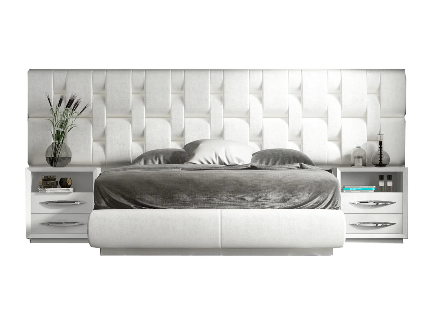 Emporio White Bedroom Set