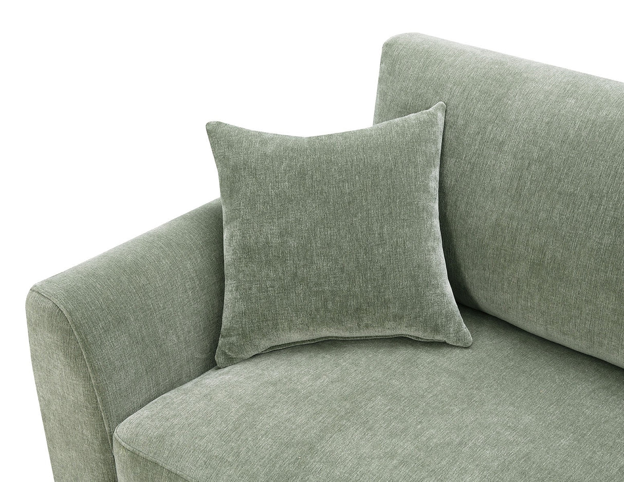 Watton Olive Green RAF Chaise Sectional