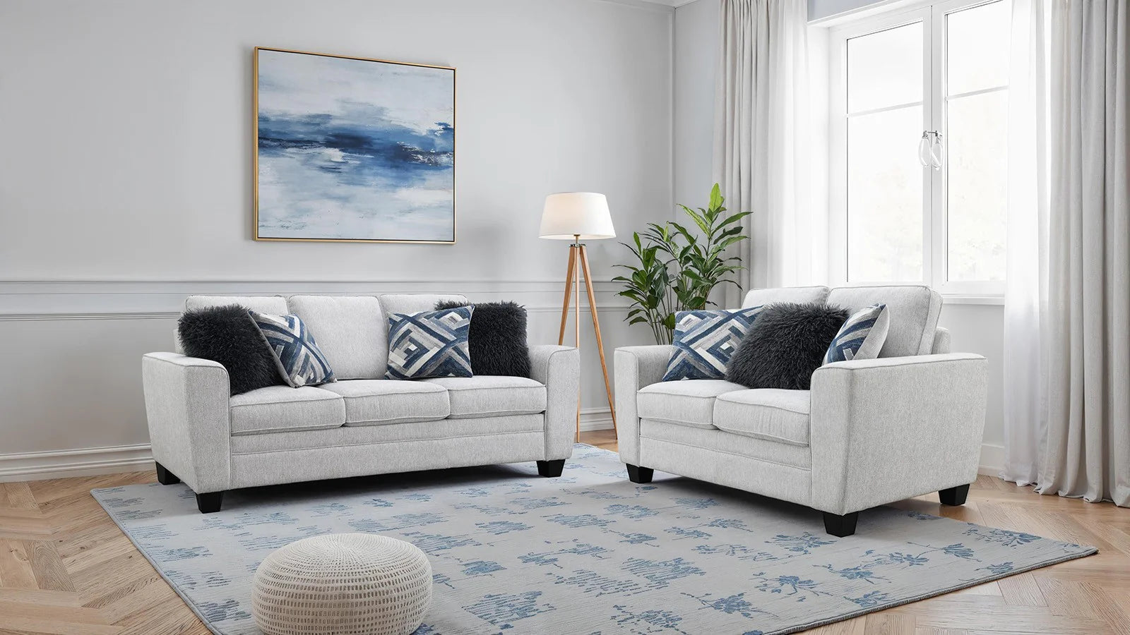 Enea Transitional Living Room Set