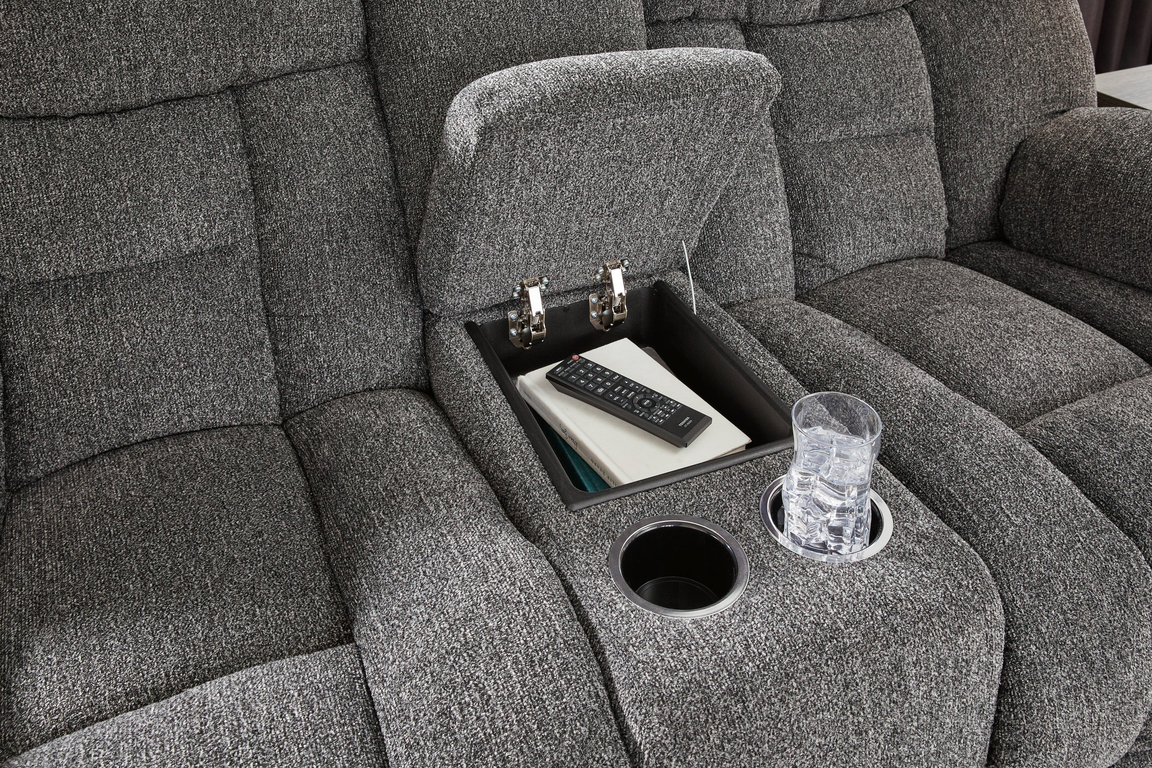 Foreside Contemporary Reclining Living Room Set