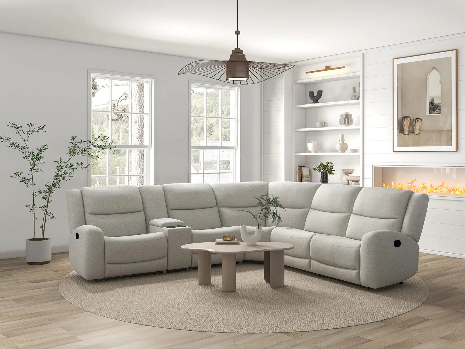 Giraldus Manual Reclining Living Room Set