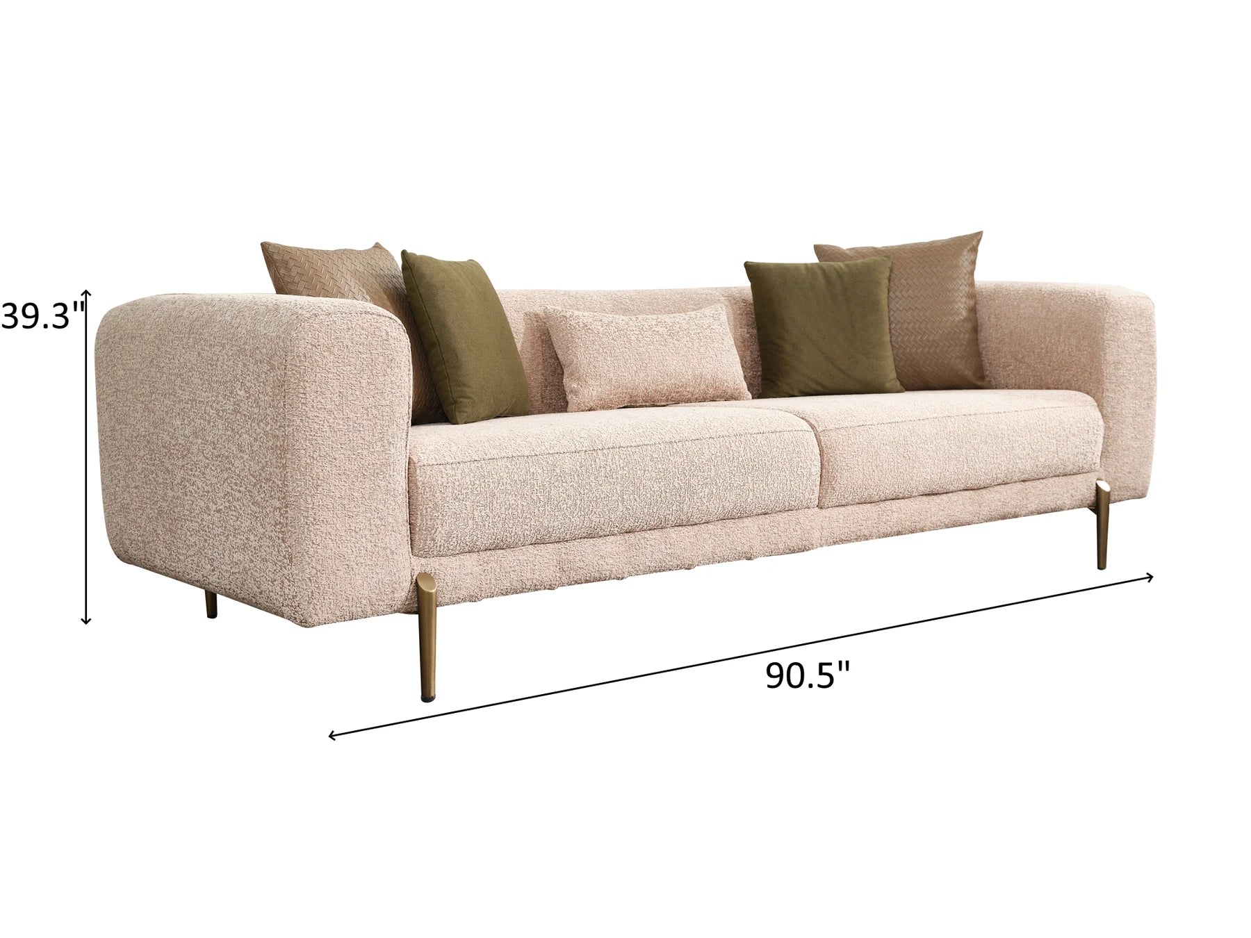Juego de sala de estar Bixler Olive