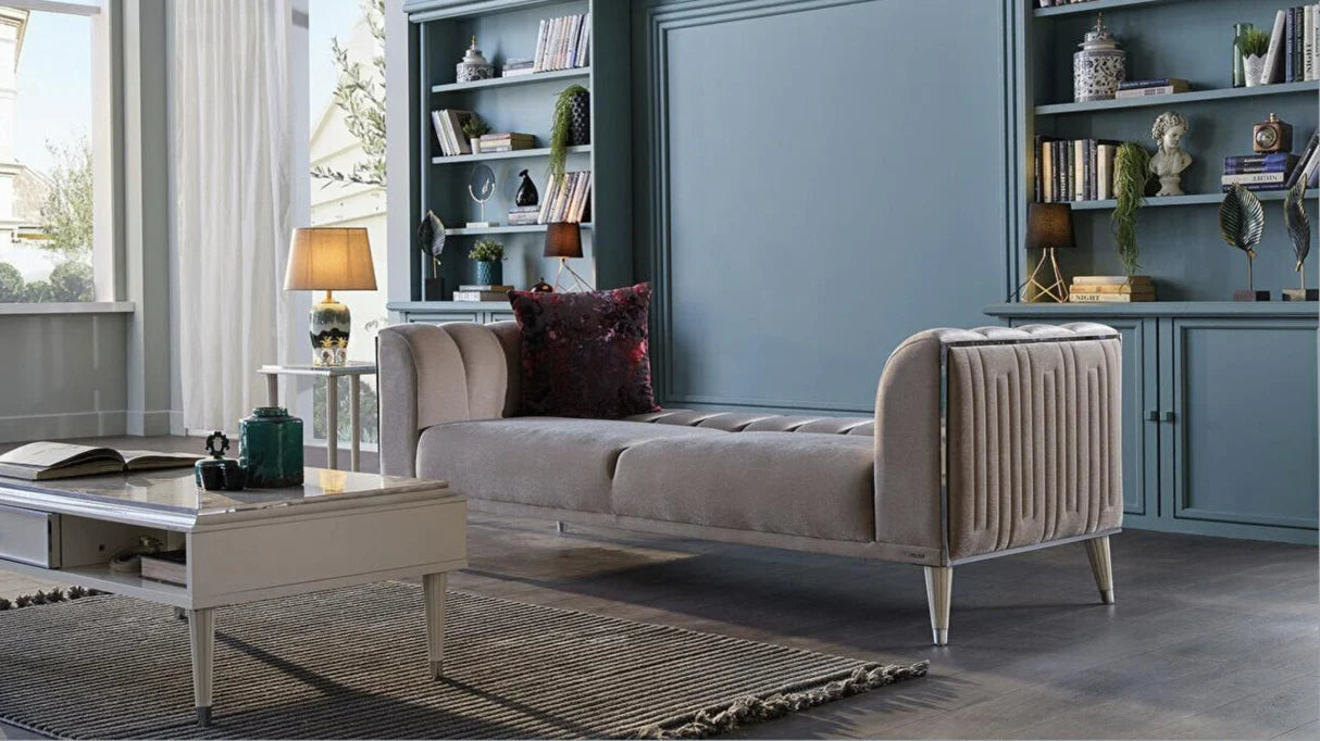Gravita Deren Beige Living Room Set