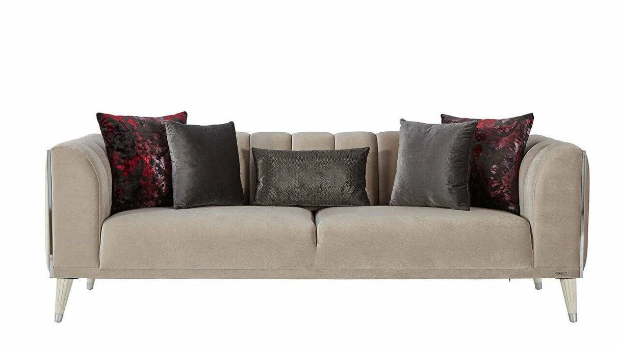 Gravita Deren Beige Living Room Set