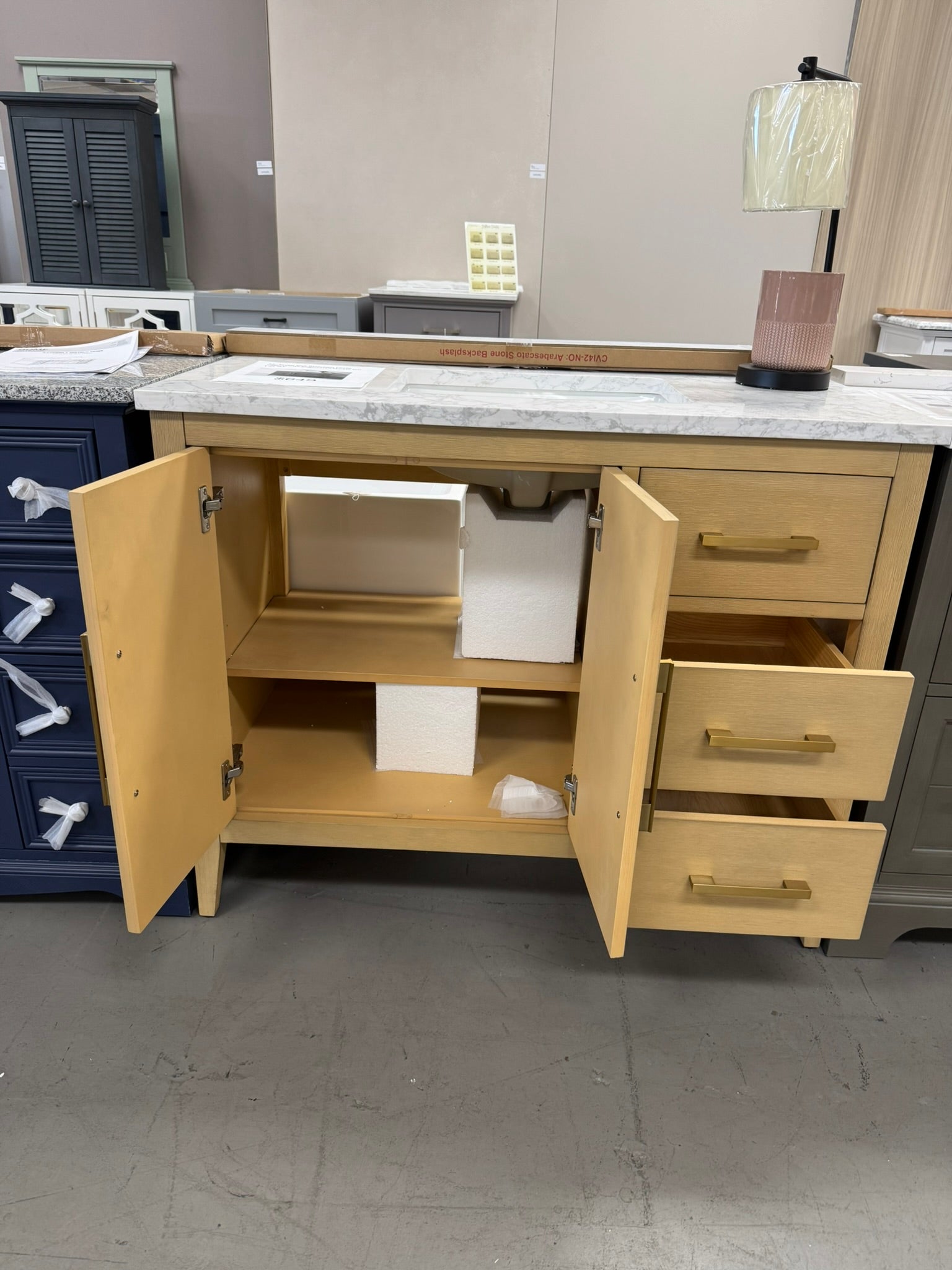 42 Inch Single Sink Vanity AS IS