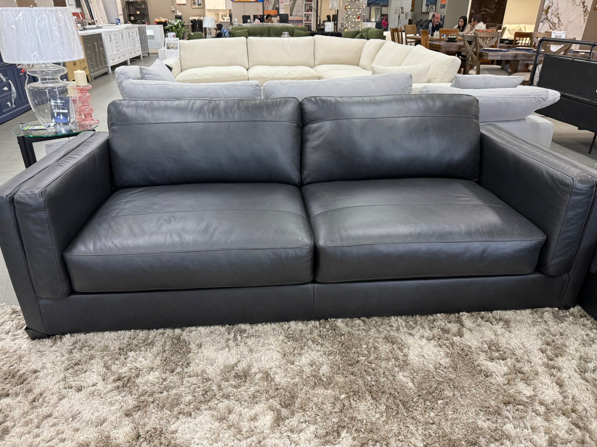 Sofá y loveseat Amiata Onyx