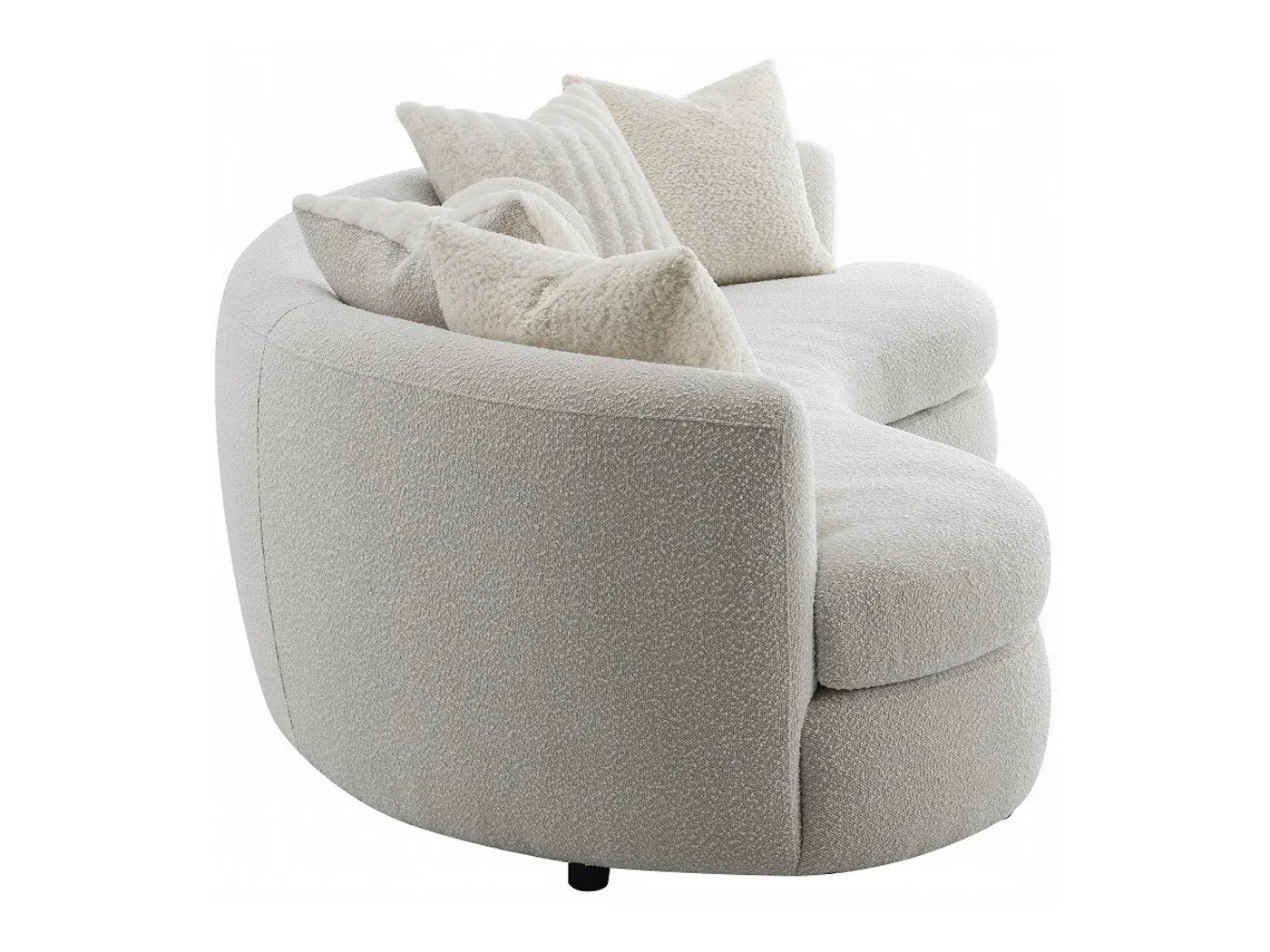 Sofá seccional de dos piezas Lindyn color marfil