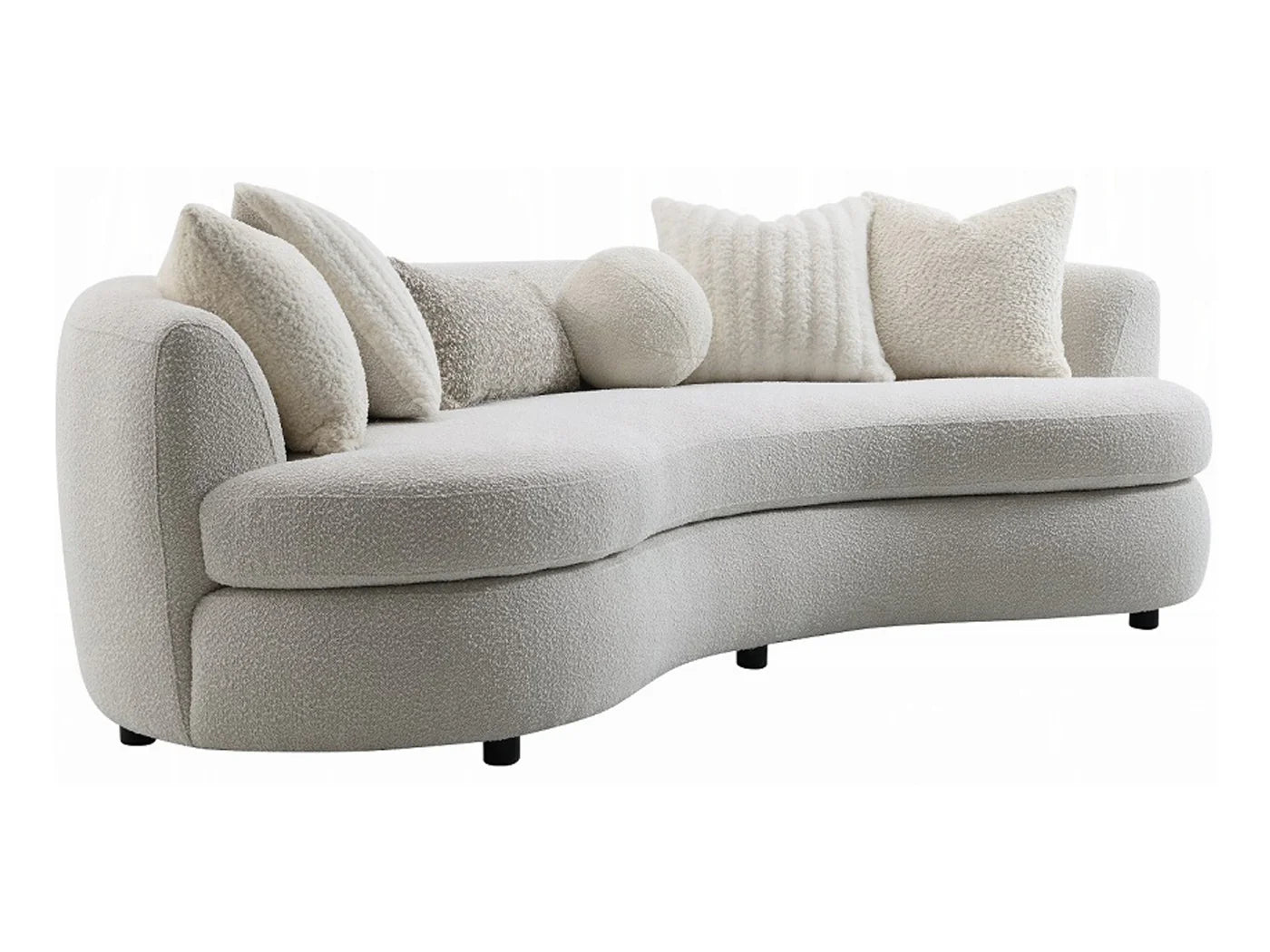 Sofá seccional de dos piezas Lindyn color marfil