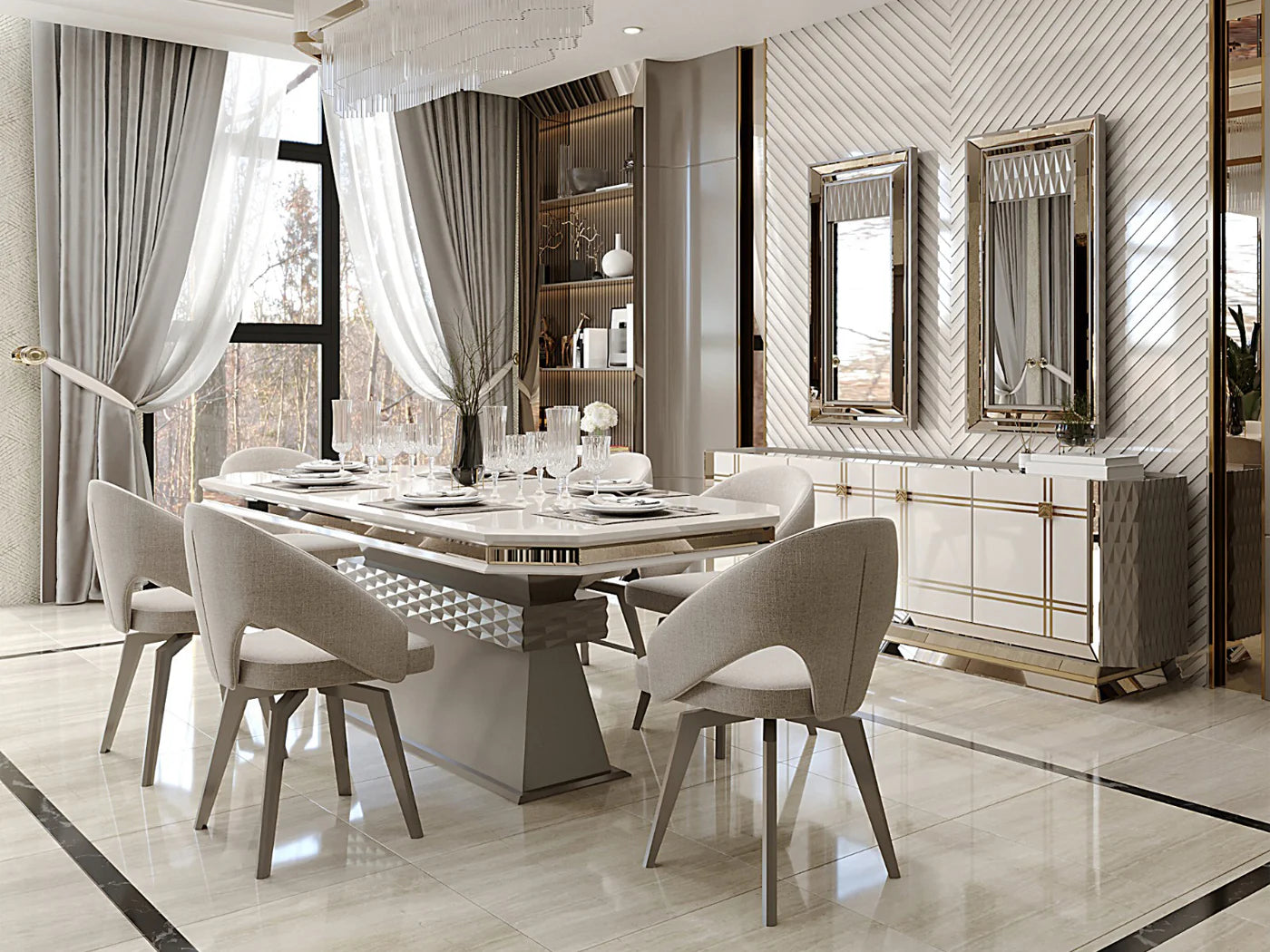 Vismara Medmo Dining Room Set