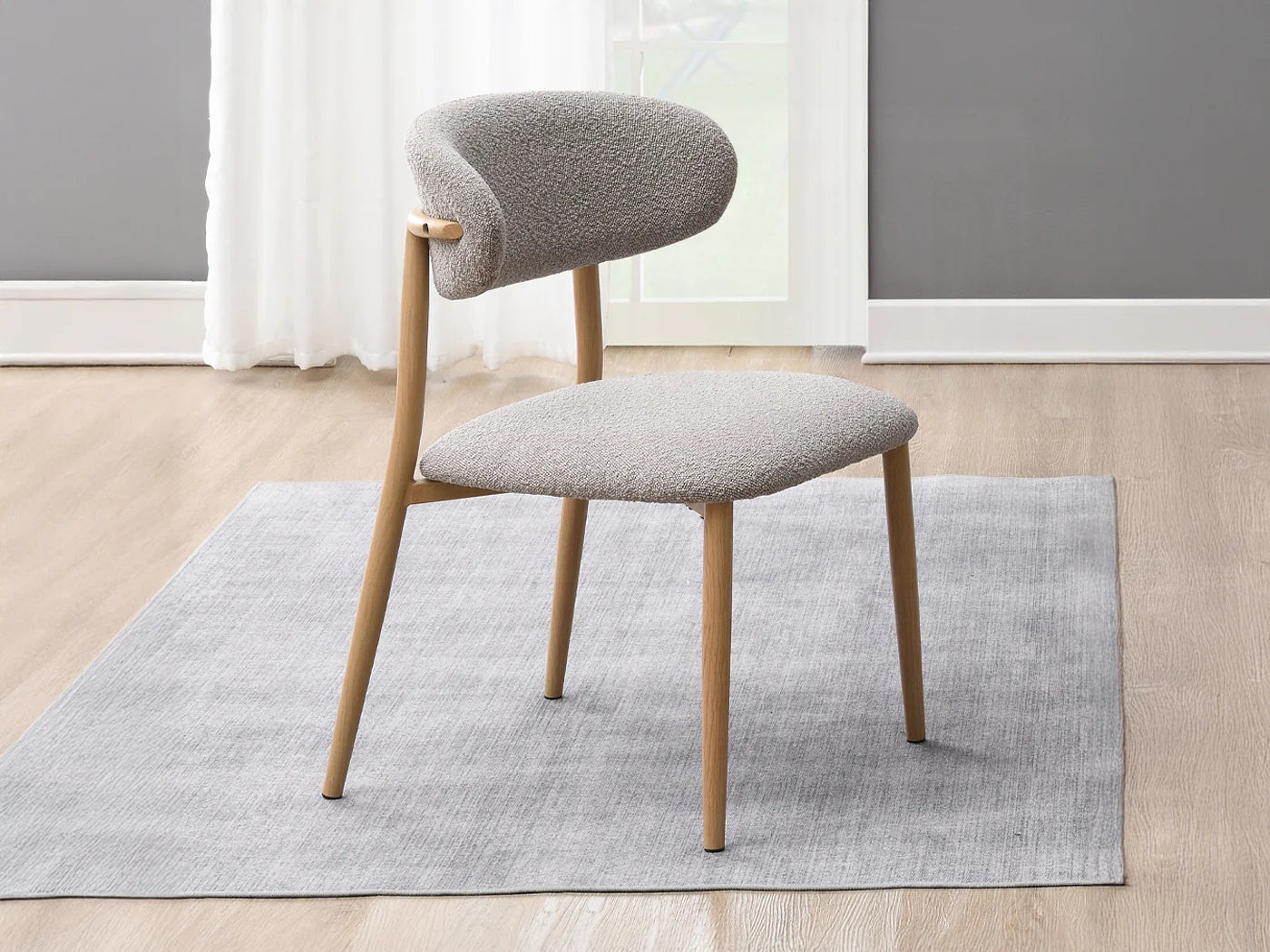 Sofá seccional de dos piezas Lindyn color marfil