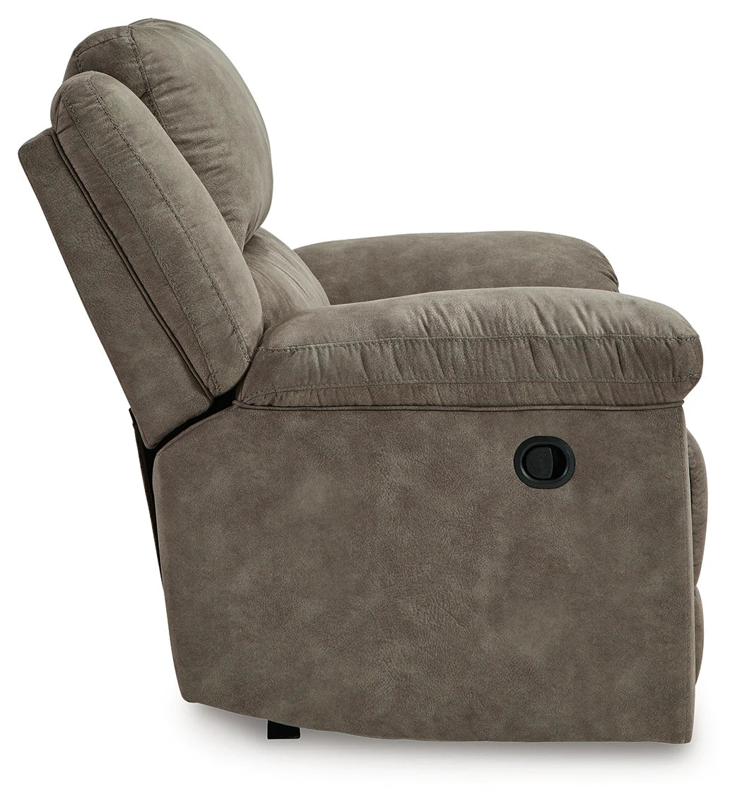 Laresview Fossil Gray Reclining Living Room Set