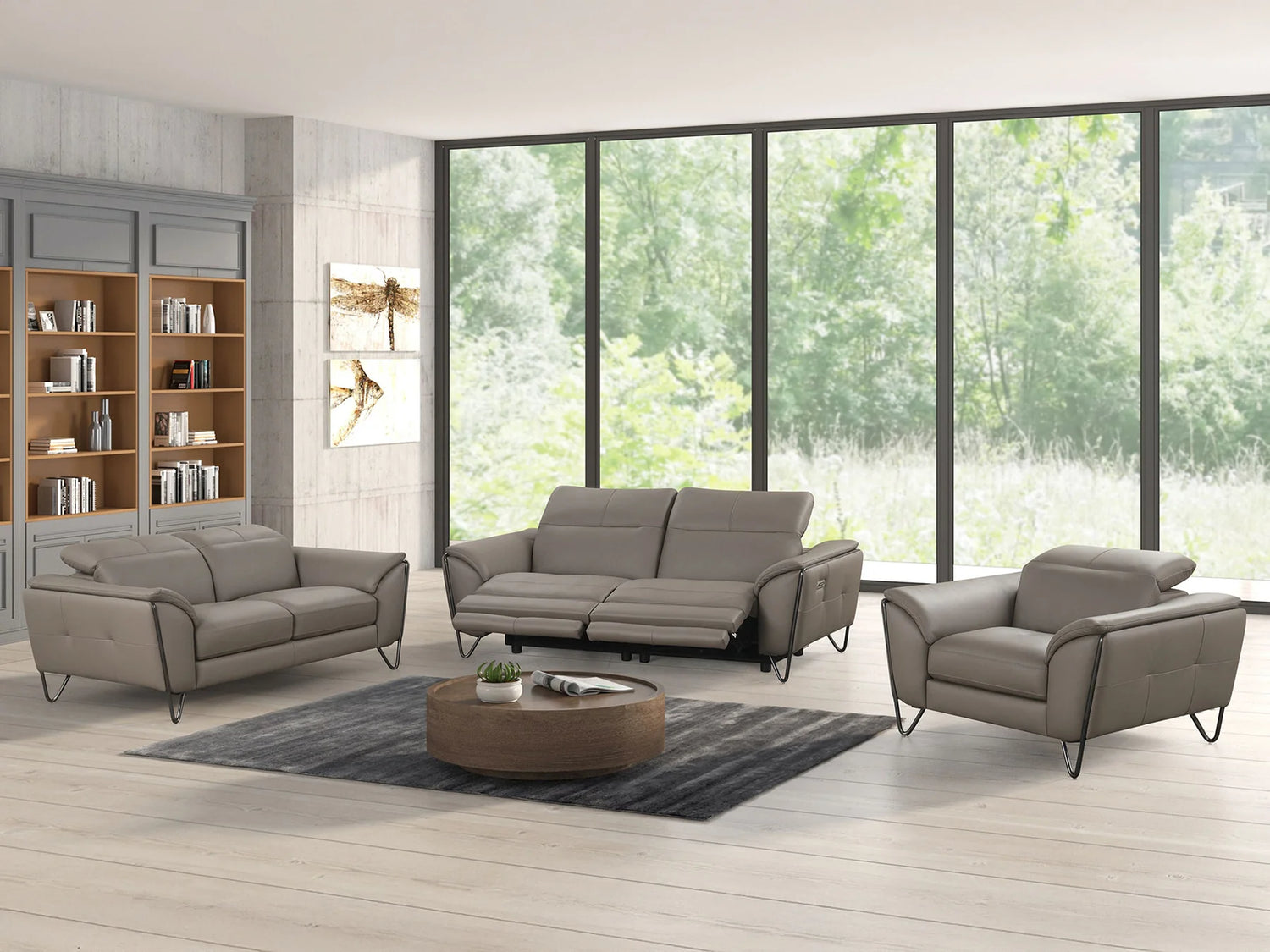 Juego de sala de estar Bixler Olive