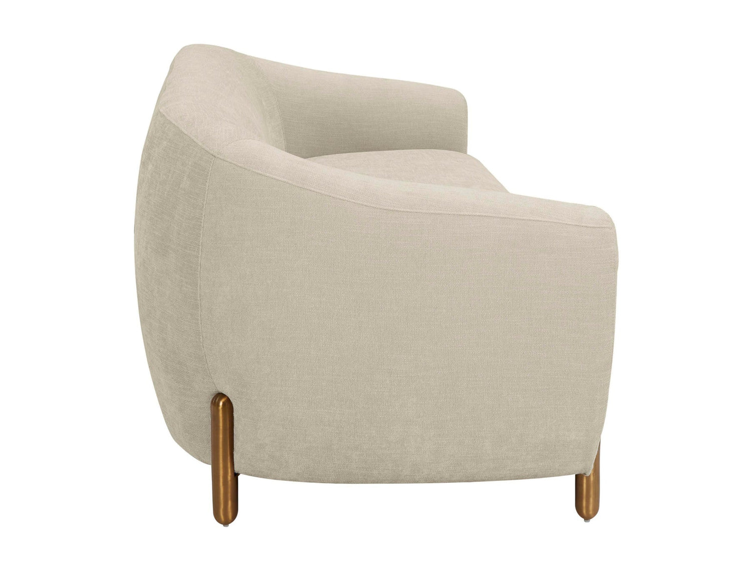 Sofá seccional de dos piezas Lindyn color marfil