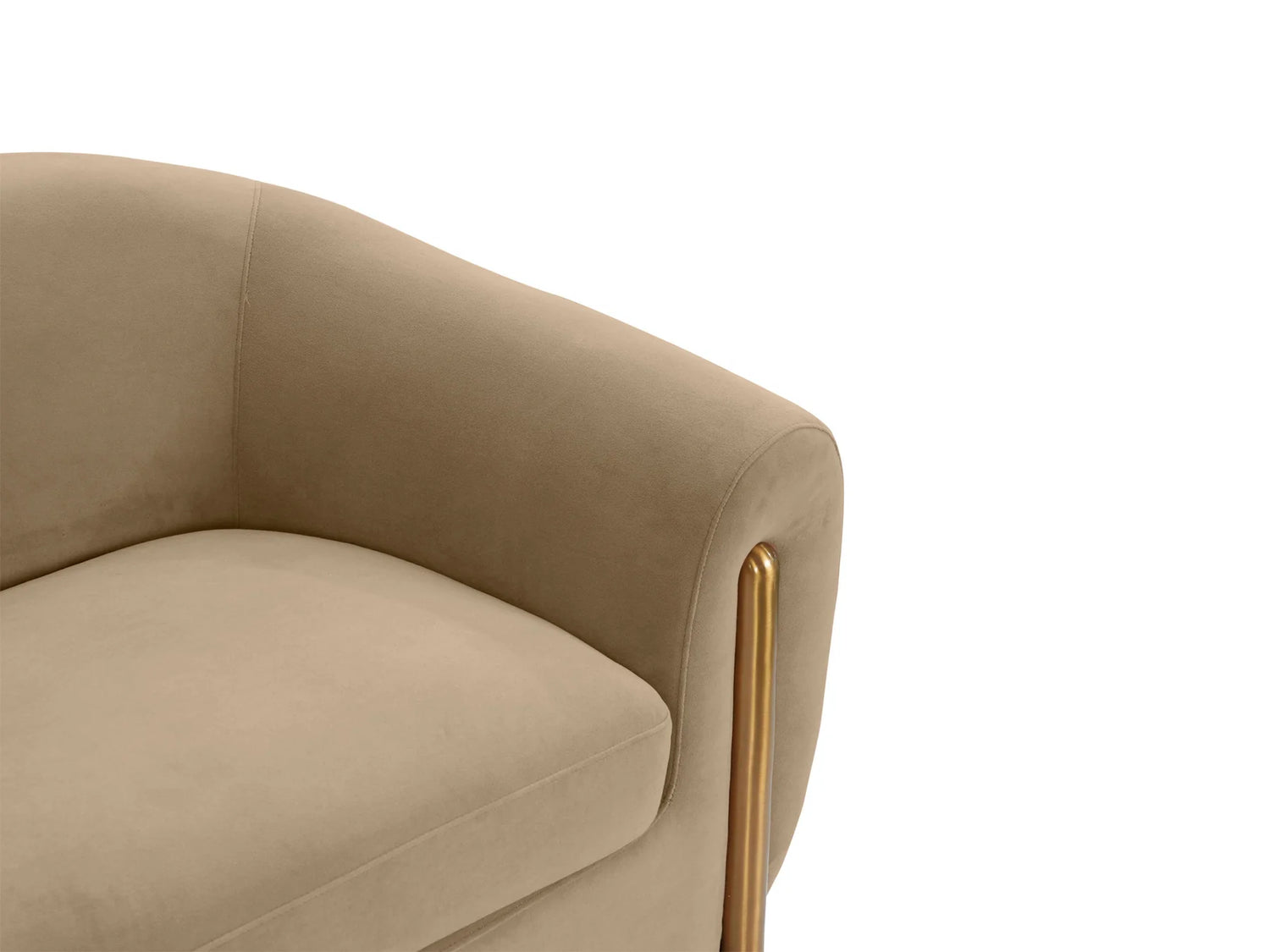 Sofá seccional de dos piezas Lindyn color marfil