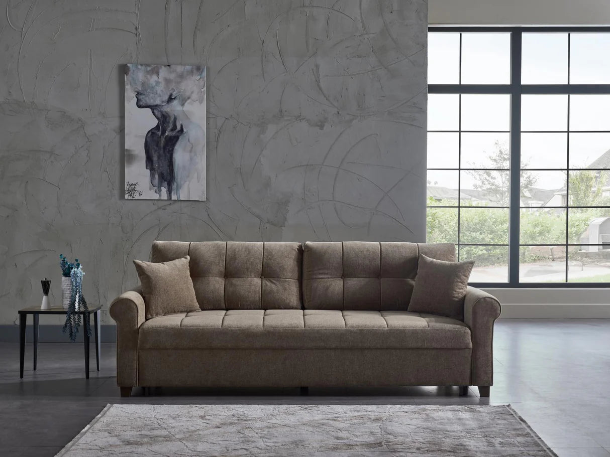 Mocca Koopsi Brown Living Room Set