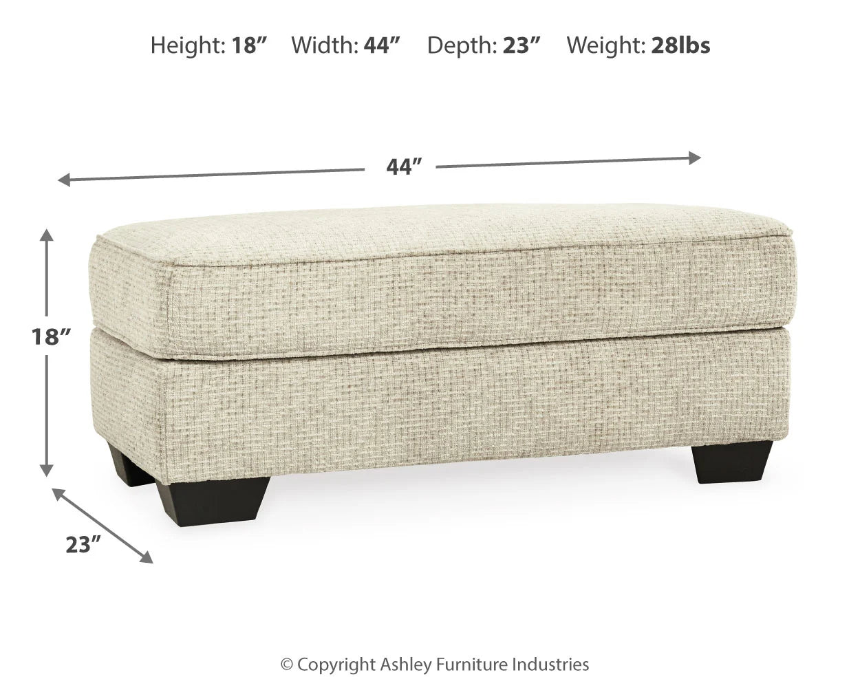 Monaghan Sandstone 4-Pieces Living Room Set