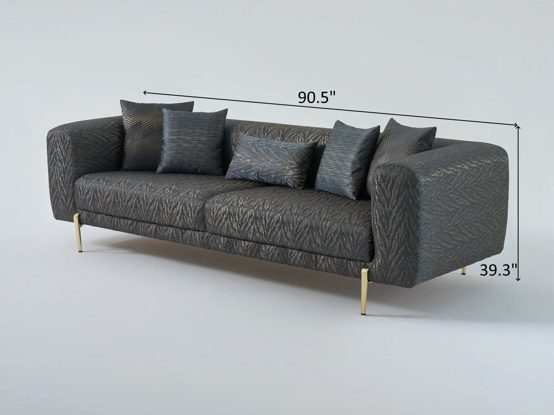 Moss 90.5" Wide Sofa