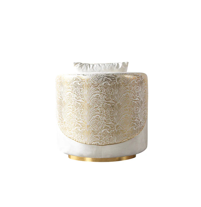 Anica Ivory Velvet Sofa & Loveseat