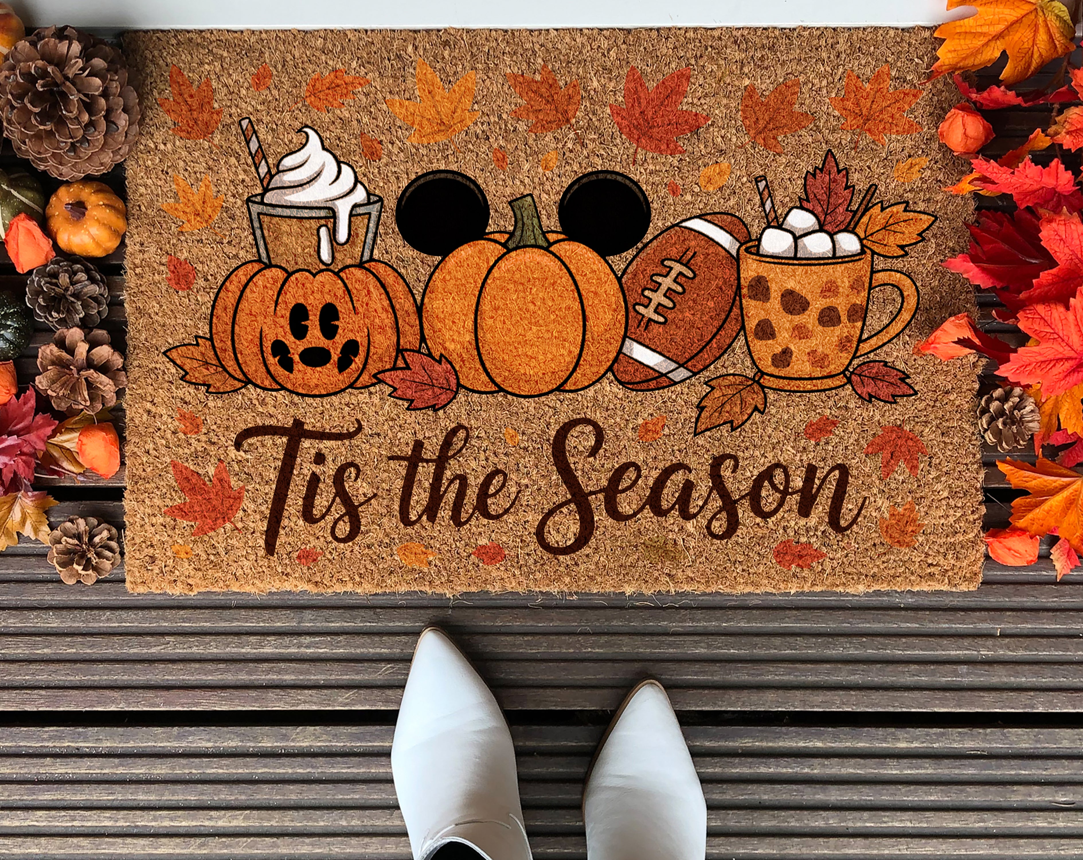 Tis the Season Fall Doormat