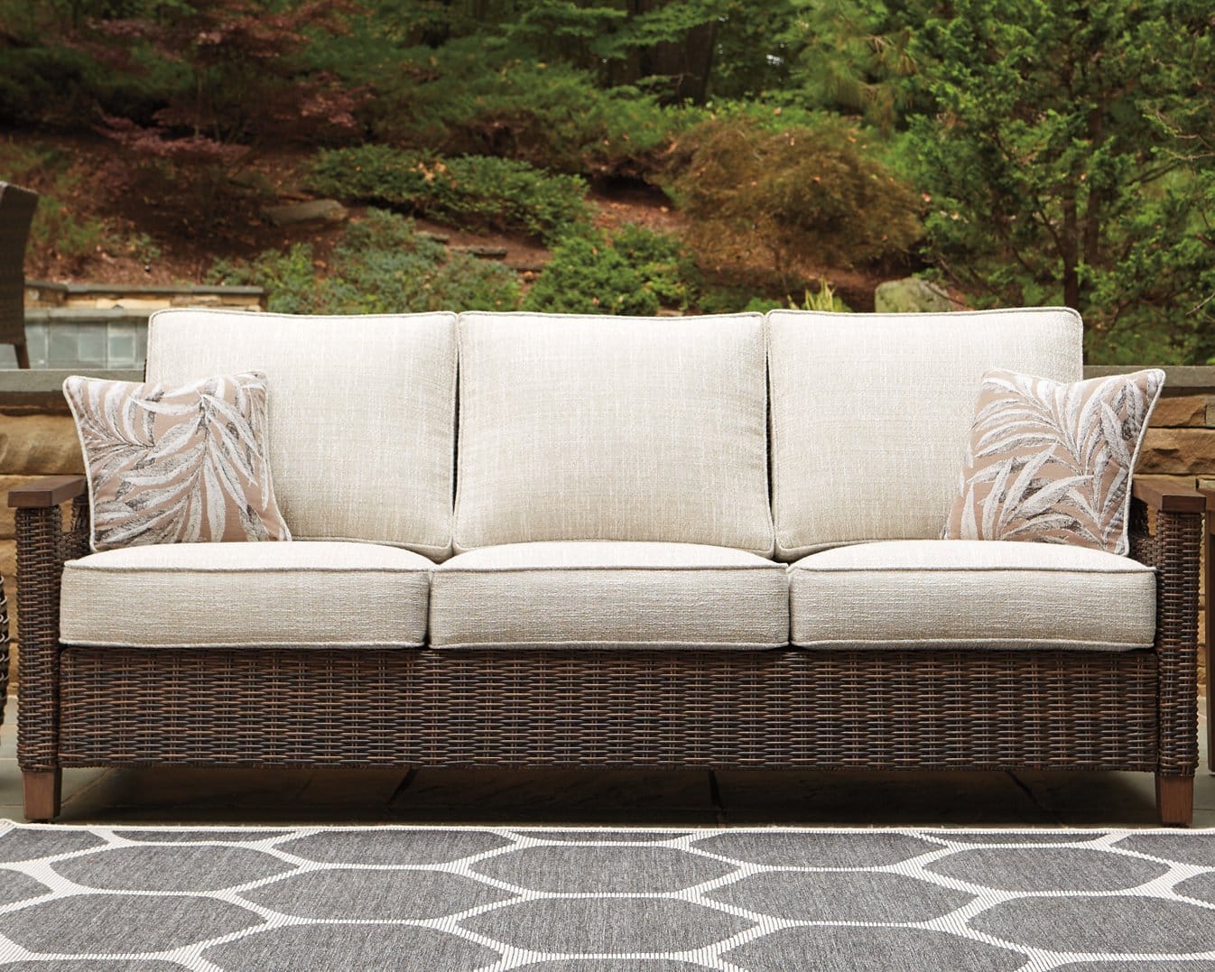 Paradise Trail Loveseat & Sofa with Cushion & Lounge Chair