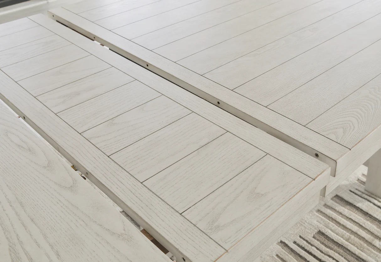 Juego de comedor extensible Ralene marrón medio