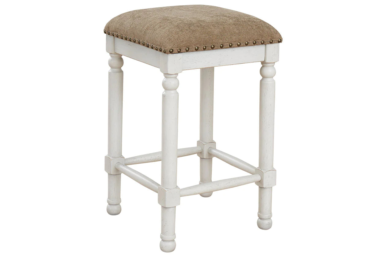 Robbinsdale Antique White 5-Piece Counter Height Set