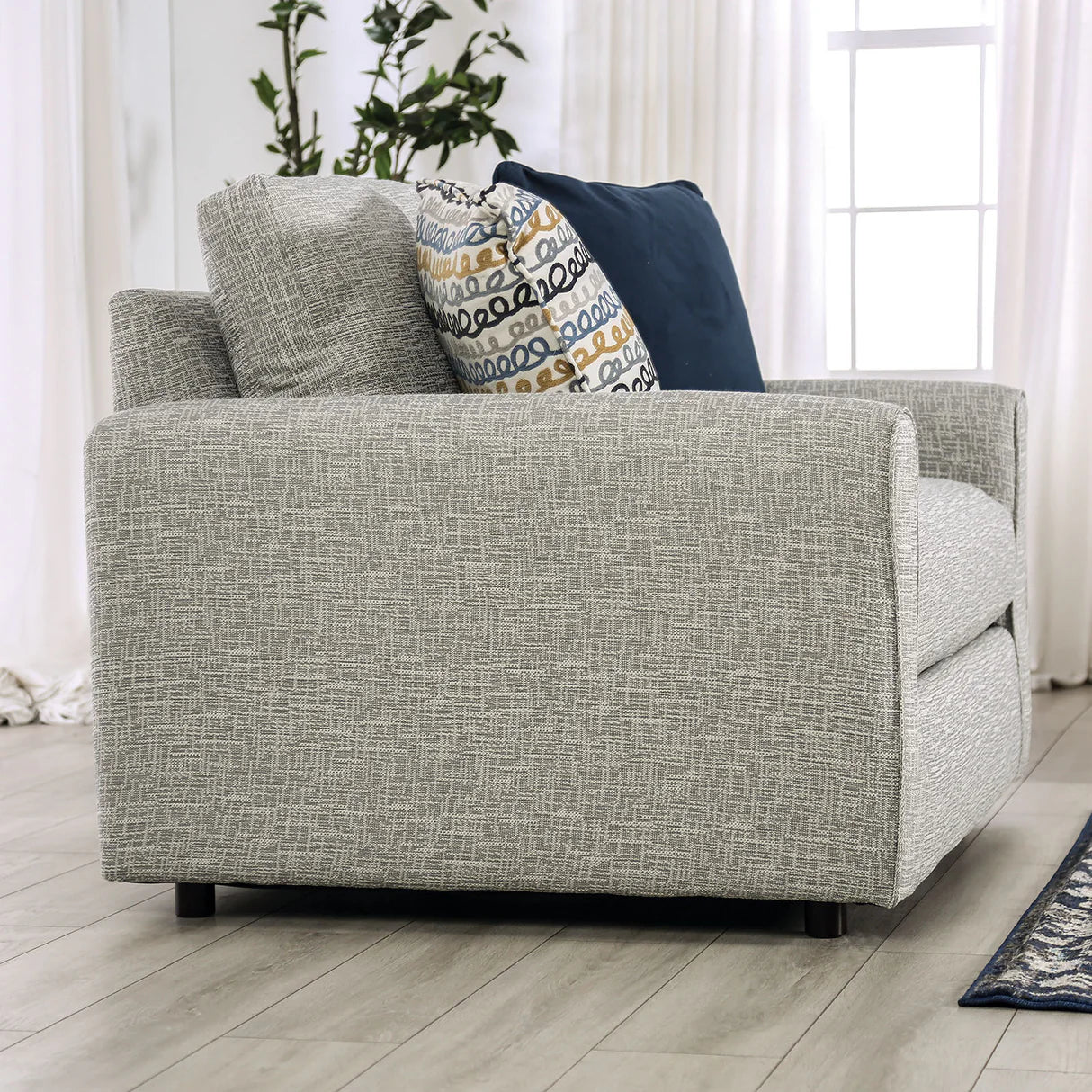 Silla decorativa Peacemaker Brown
