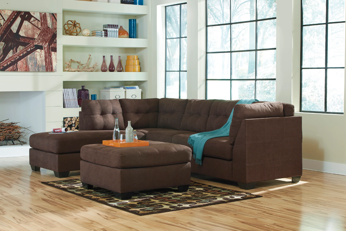 Maier Walnut LAF Sectional