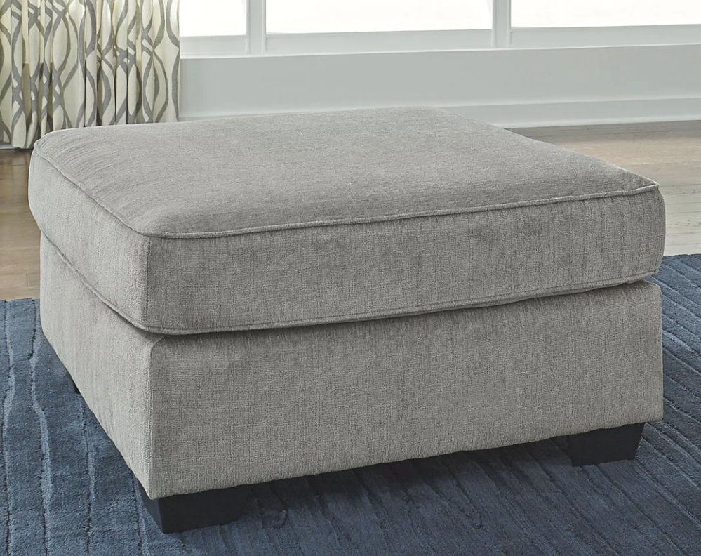 Altari Alloy Oversized Accent Ottoman