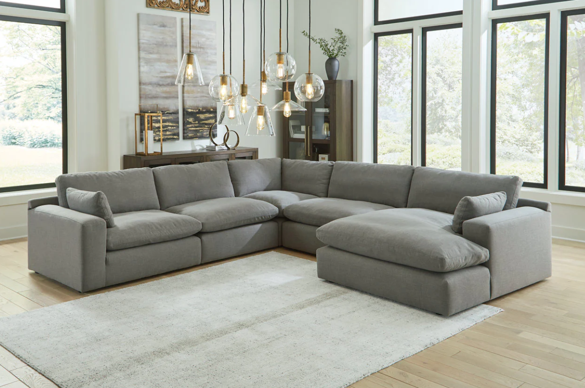 Elyza 5-Piece RAF Sectional