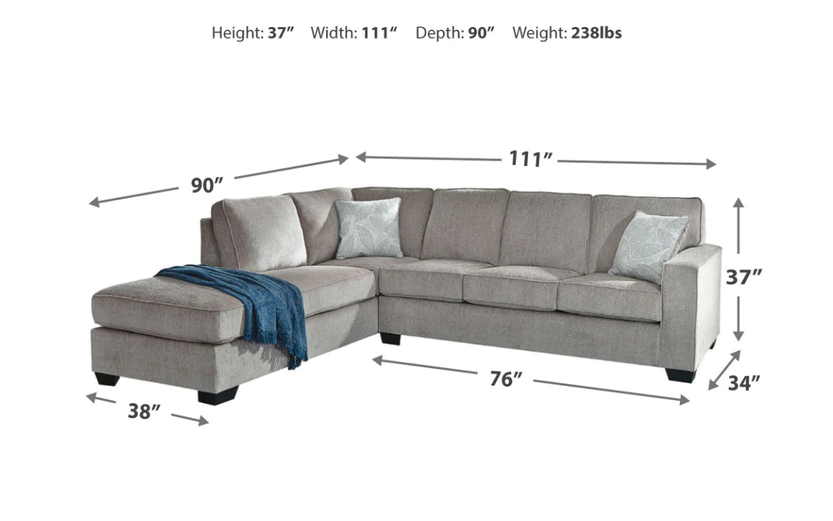 Altari Alloy LAF Sectional
