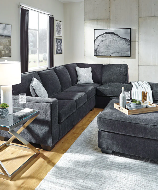 Altari Slate Oversized Accent Ottoman