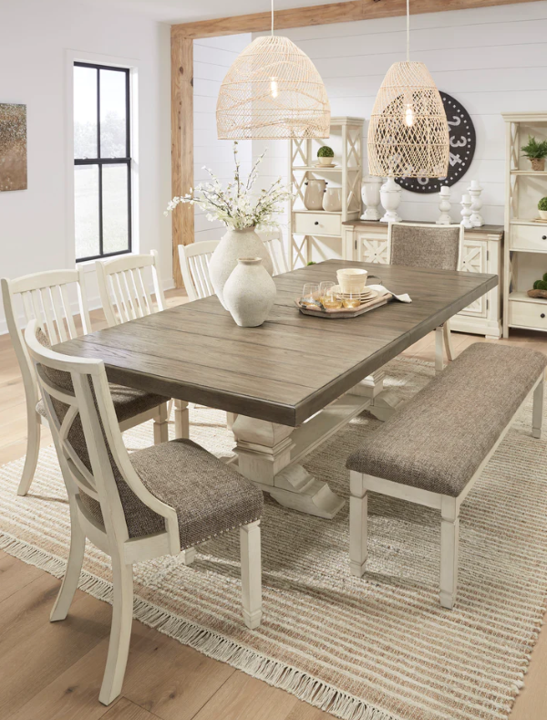 Bolanburg Two-tone Extendable Dining Set