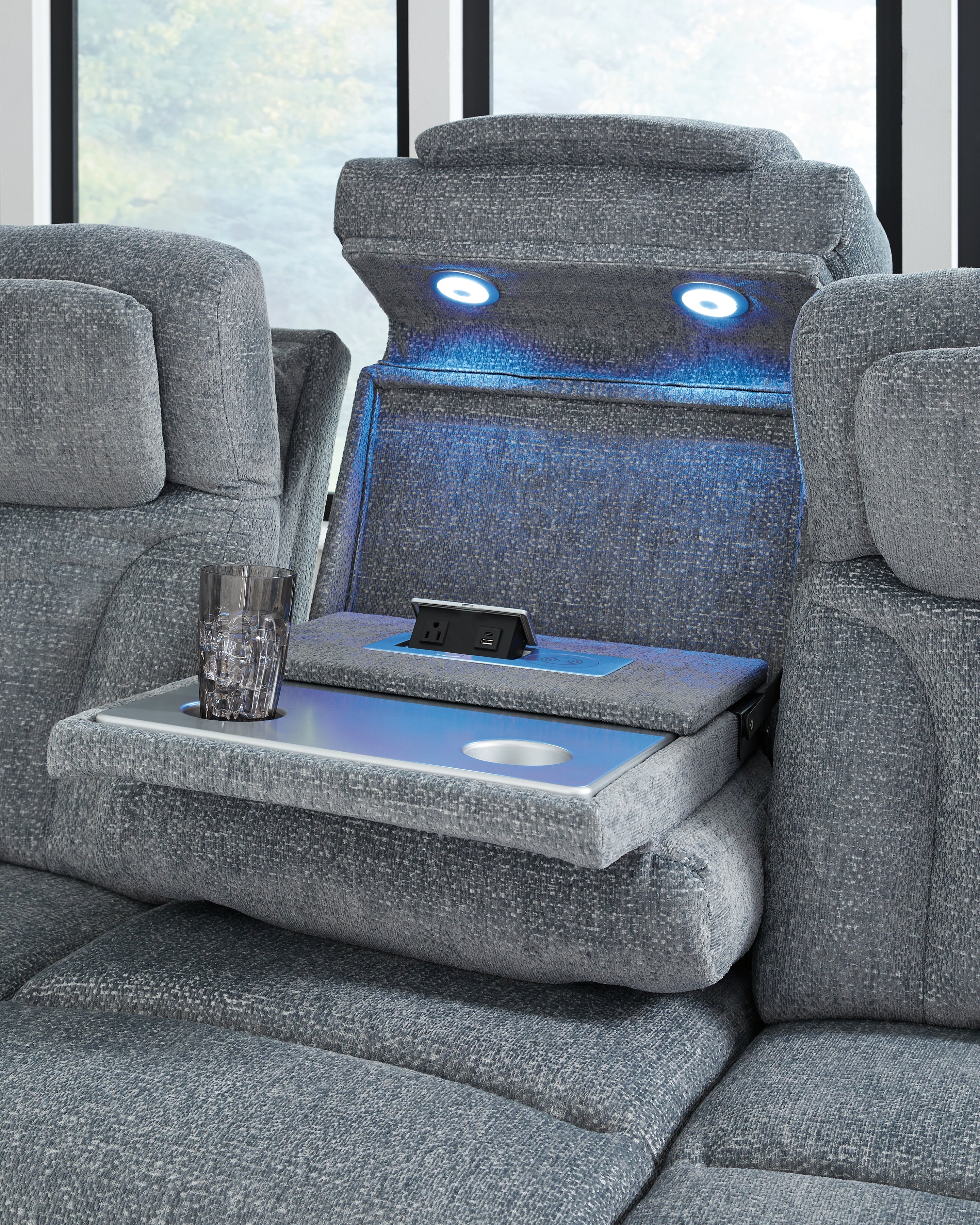 Studio Cave Power Reclining Living Room Set