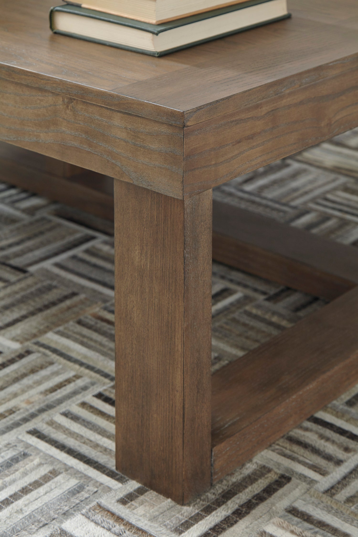 Mesa de centro gris Cariton