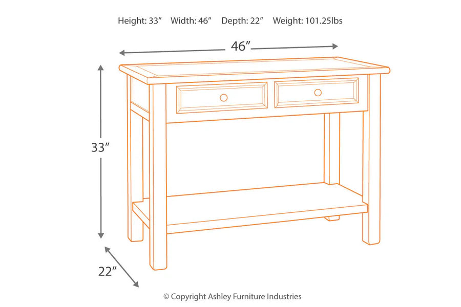 Bolanburg Console Table